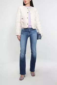 Джинсы с эффектом потертости PEPE JEANS