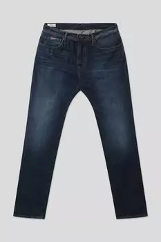 Джинсы с эффектом потертости PEPE JEANS