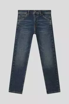 Джинсы с эффектом потертости PEPE JEANS