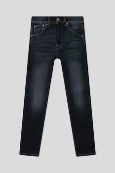 Джинсы с эффектом потертости PEPE JEANS