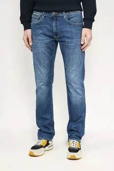 Джинсы с эффектом потертости PEPE JEANS