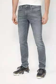 Джинсы с эффектом потертости PEPE JEANS