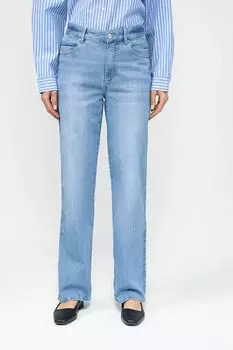 Джинсы с эффектом потертости прямого кроя Gerry Weber