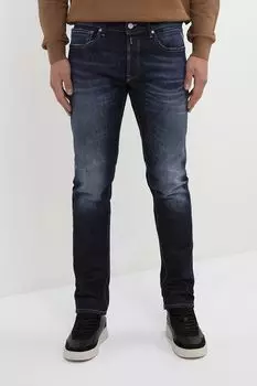 Джинсы с эффектом потертости Replay