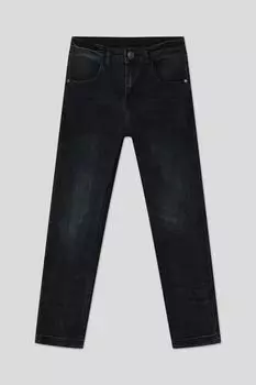 Джинсы с эффектом потертости Reporter Young