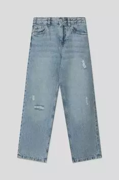 Джинсы с эффектом потертости Republic of Denim