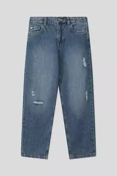 Джинсы с эффектом потертости Republic of Denim