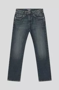 Джинсы с эффектом потертости Republic of Denim