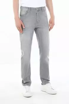 Джинсы с эффектом потертости Republic of Denim