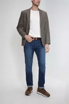 Джинсы с эффектом потертости Republic of Denim