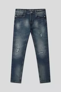 Джинсы с эффектом потертости Republic of Denim