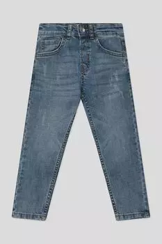 Джинсы с эффектом потертости Republic of Denim