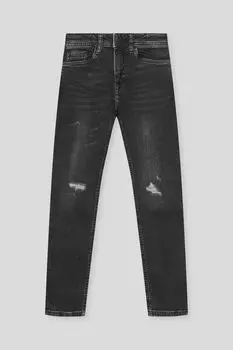 Джинсы с эффектом потертости Republic of Denim