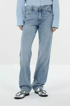 Джинсы с эффектом потертости s.Oliver