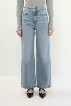 Джинсы с эффектом потертости широкого кроя Marc O'Polo