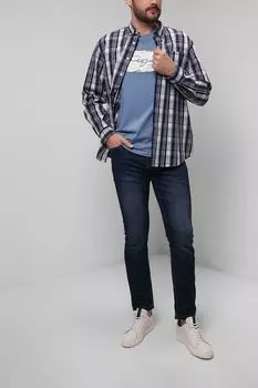 Джинсы с эффектом потертости Slim fit Only & Sons