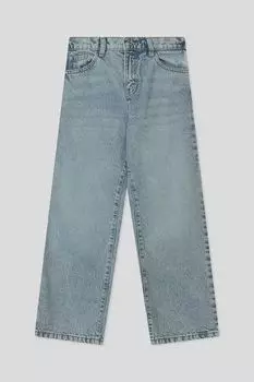 Джинсы с эффектом потертости свободного кроя OVS