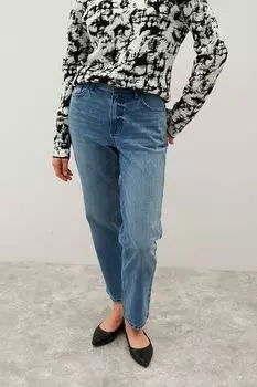 Джинсы с эффектом потертости Taifun