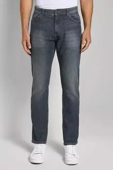 Джинсы с эффектом потертости TOM TAILOR