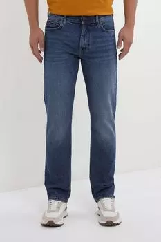 Джинсы с эффектом потертости Tommy Hilfiger