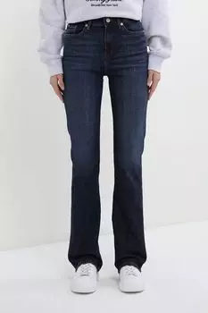 Джинсы с эффектом потертости Tommy Hilfiger