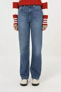 Джинсы с эффектом потертости Tommy Hilfiger