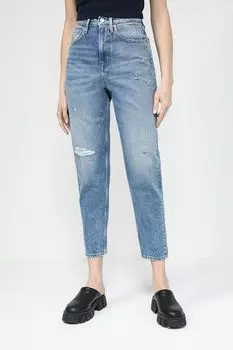 Джинсы с эффектом потертости Tommy Jeans