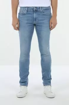 Джинсы с эффектом потертости Tommy Jeans