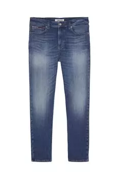 Джинсы с эффектом потертости Tommy Jeans