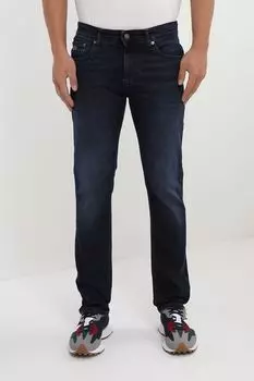 Джинсы с эффектом потертости Tommy Jeans