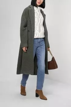 Джинсы с эффектом потертости TWINSET