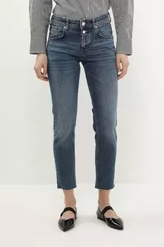 Джинсы с эффектом потертости укороченные Marc O'Polo