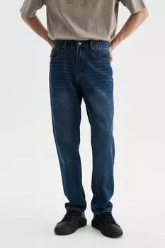 Джинсы с эффектом потертости Urban Tiger