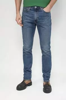 Джинсы с эффектом потертости зауженные LEVI'S