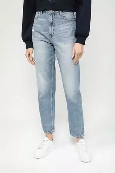 Джинсы с эффектом потертости зауженные PEPE JEANS