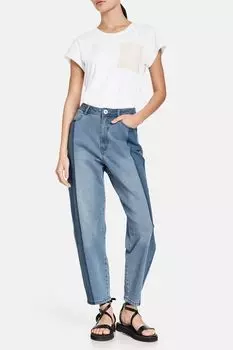 Джинсы с добавлением льна Taifun