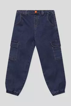 Джинсы с карманами и манжетами на резинке GIOCO