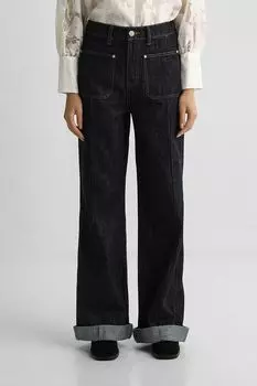 Джинсы с карманами расклешенные SABRINA SCALA