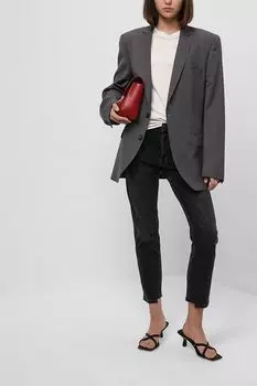 Джинсы с необработанным краем NAUMI