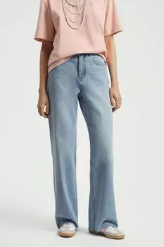 Джинсы с необработанным краем Nume