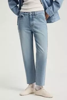 Джинсы с необработанным краем Nume