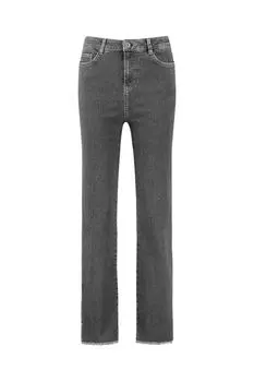 Джинсы с необработанным краем Taifun