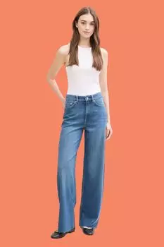 Джинсы с необработанным краем TOM TAILOR