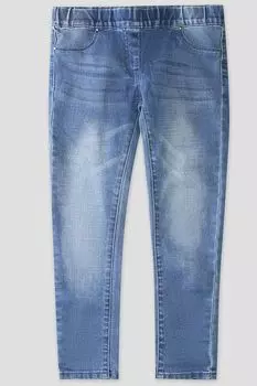 Джинсы с потертостями IDO