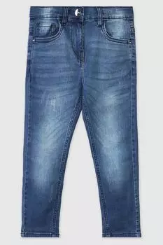 Джинсы с потертостями IDO