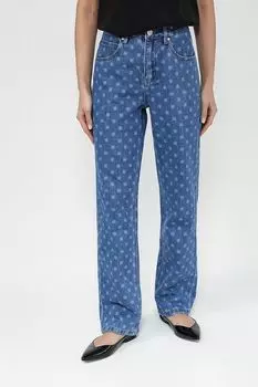 Джинсы с принтом BELUCCI