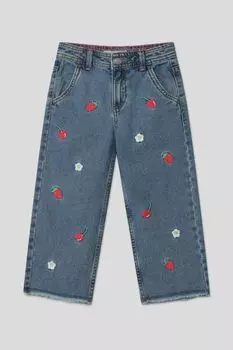 Джинсы с принтом LOVE THERAPY