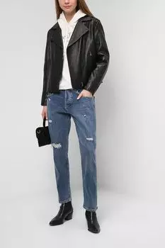 Джинсы с разрывами Comma Casual Identity