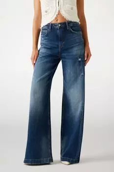 Джинсы с широкими брючинами Guess