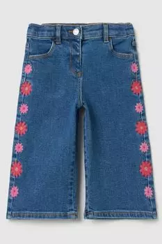 Джинсы с вышивкой Fagottino